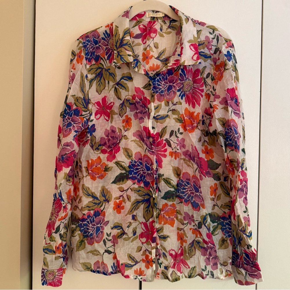 Lili & Lala Floral Button Down
